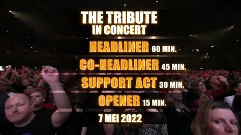 tribute of the bands ziggo dome